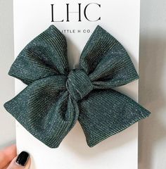 Little H Bow - Large