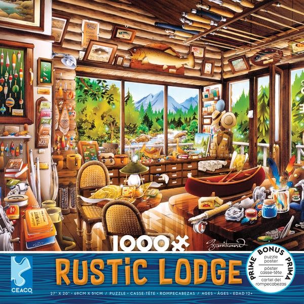 1000pc  Rustic Lodge Assort