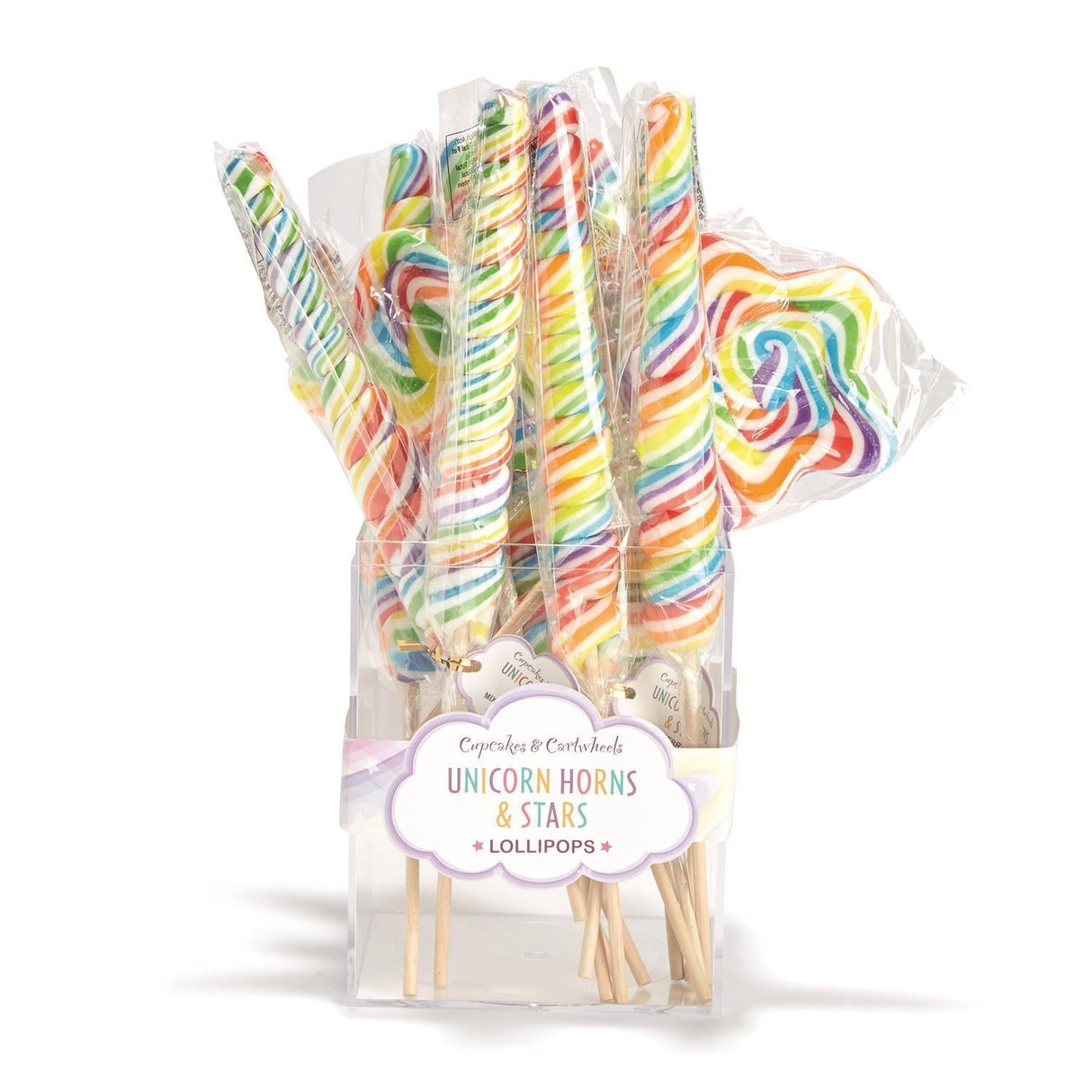 Unicorn Horn & Stars lollipop