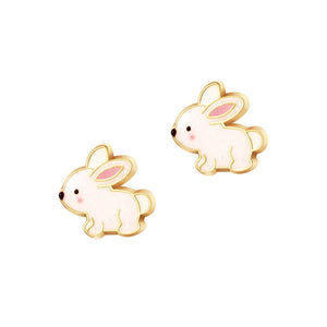 Cutie Stud - Glitter Rabbit