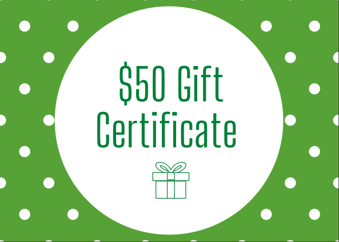 $50 Gift Certificate