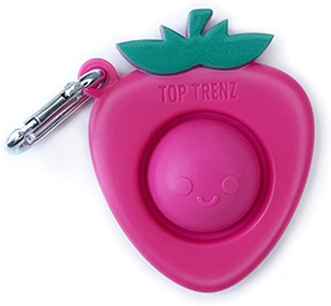 Mega Pop Keychain Strawberry