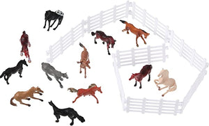 Single Horses 12 Pc Assort