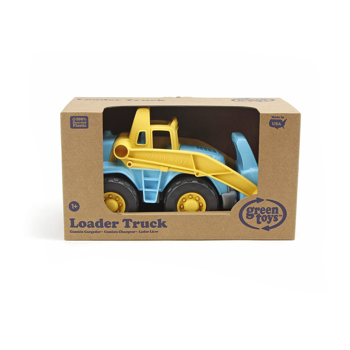Green Truck Loader Truck