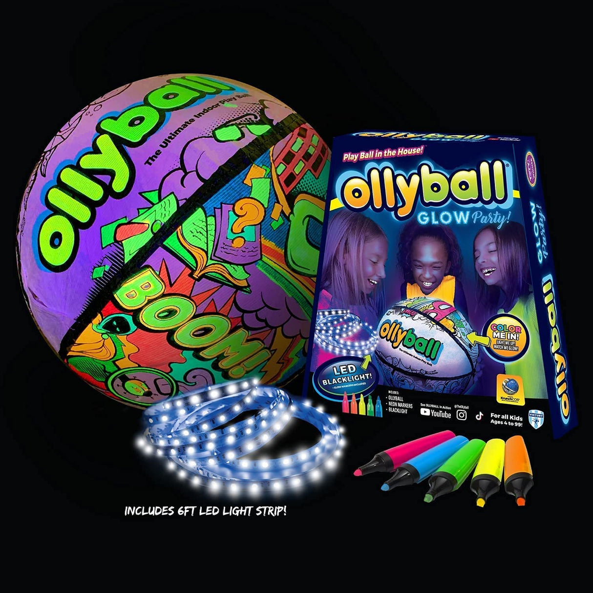 Ollyball GLOW Party