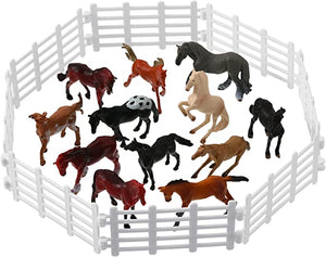 Single Horses 12 Pc Assort
