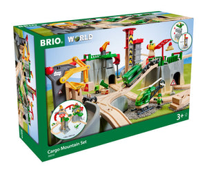 BRIO Cargo Mountain Set