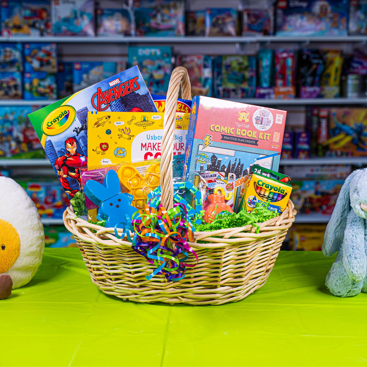 Easter Basket - Comic Book Theme