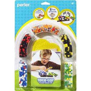 Perler Race Car Fused Bead Kit