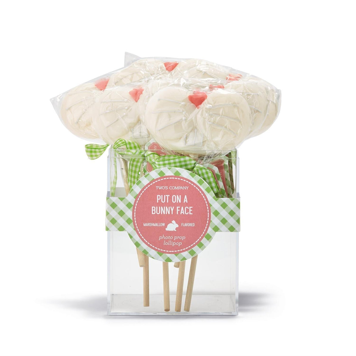 Bunny Face Lollipops