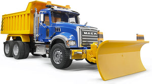 Dump Truck with Snow Plow Blad