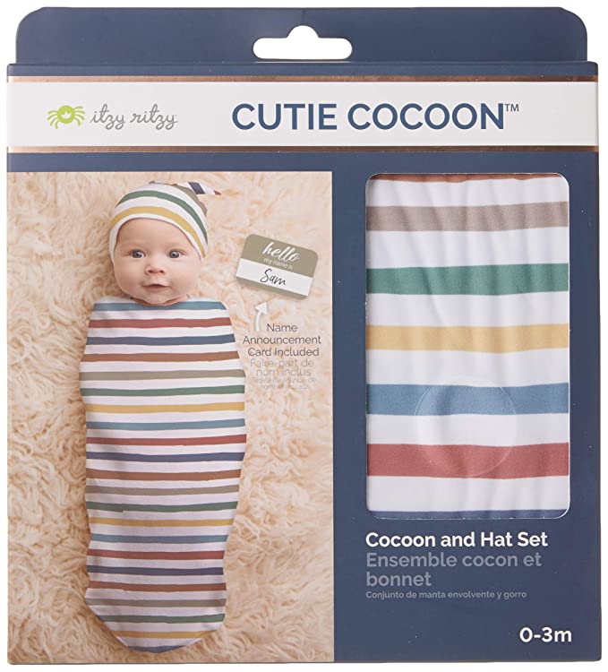 Cutie Cocoon Rainbow Stripe
