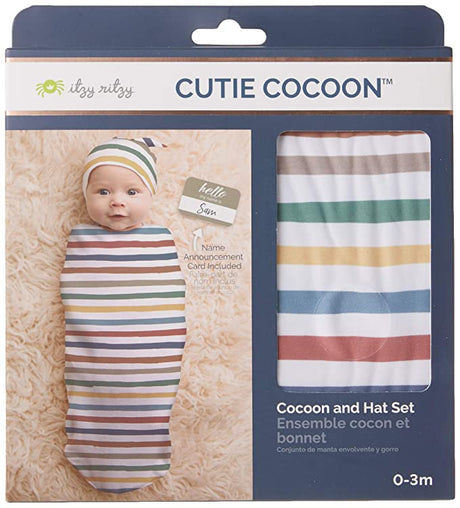 Cutie Cocoon Rainbow Stripe