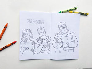 Schitt's Creek Coloring Book