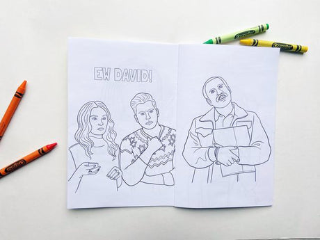 Schitt's Creek Coloring Book
