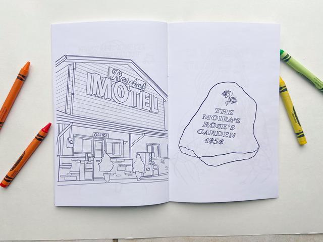 Schitt's Creek Coloring Book
