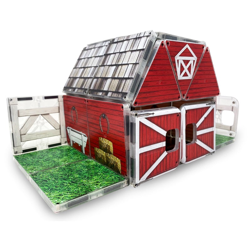 Magna-Tiles Farmyard Barn