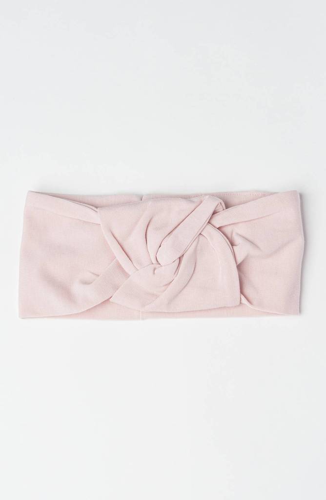 Knotted Headband - Sepia Rose