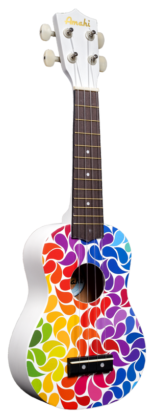 Amahi Ukelele - Rainbow Flower