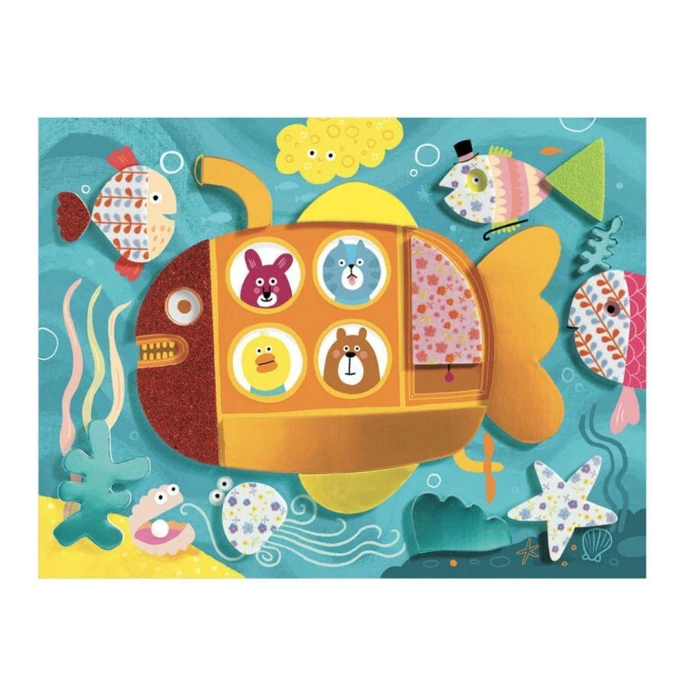 Foam Fun Sticker Collage