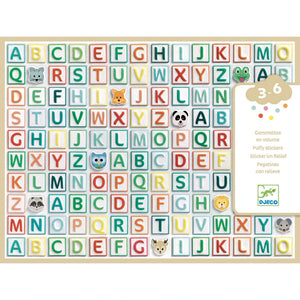 Puffy Stickers - ABC