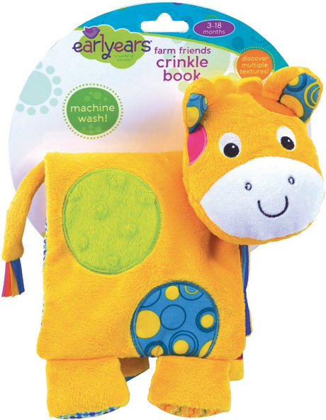 Farm Friends Crinkle Book