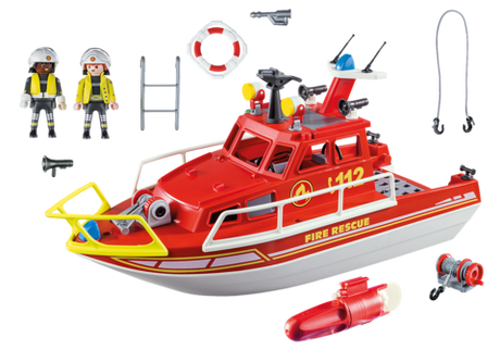 70147 Fire Rescue Boat