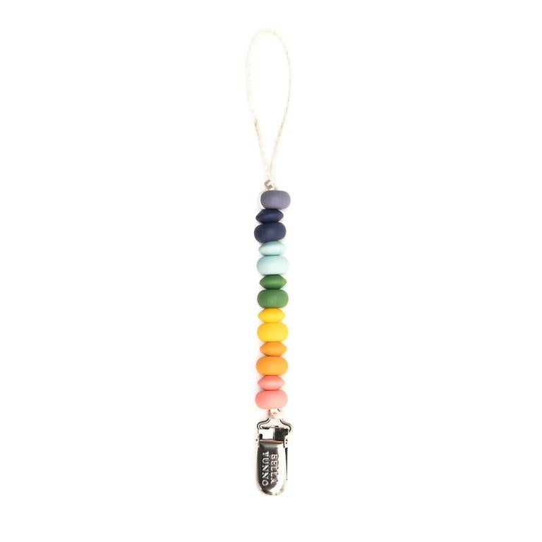 Pacifier Clip - Rainbow Multi