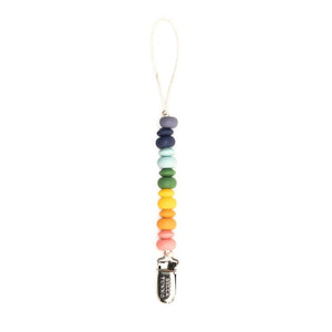 Pacifier Clip - Rainbow Multi