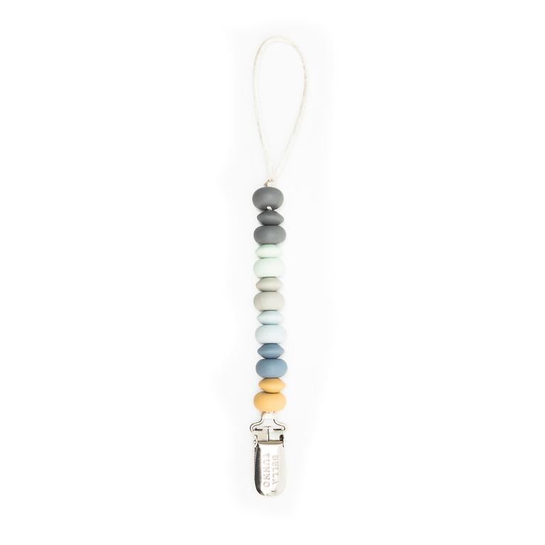 Pacifier Clip - Soft Multi - Gingerbread House Toys