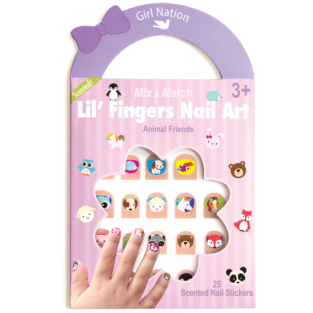 Lil Fingers Nail Art Animal