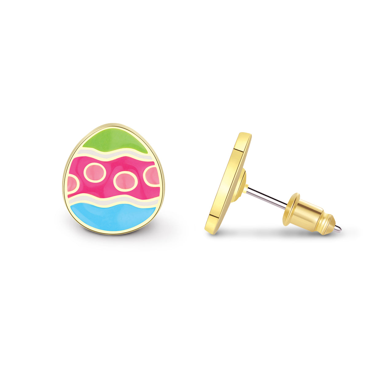 Cutie Enamel Studs Easter Eggs