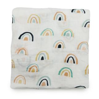 Bamboo Swaddle - Neutral Rainbow