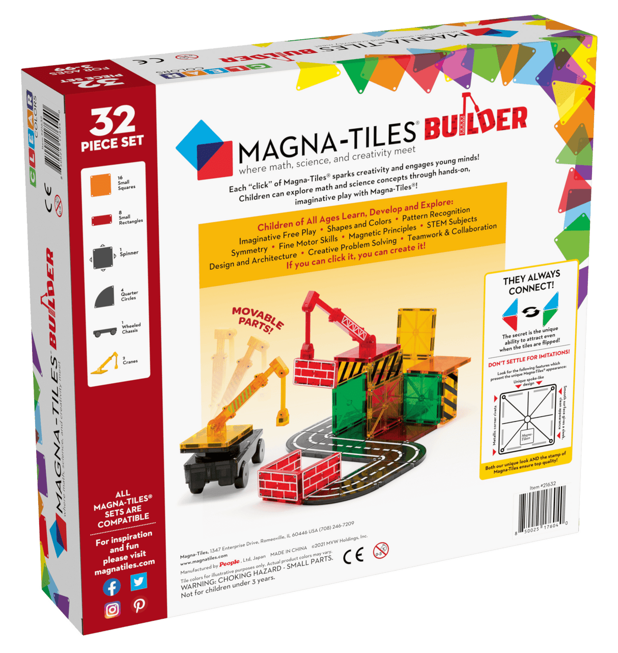 Magna-Tiles builder