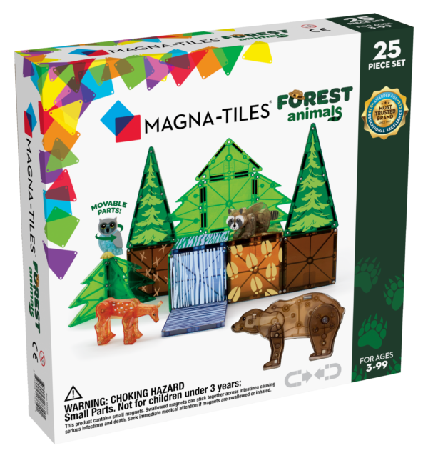 Magna-Tiles Forest Animals 25-Piece Set
