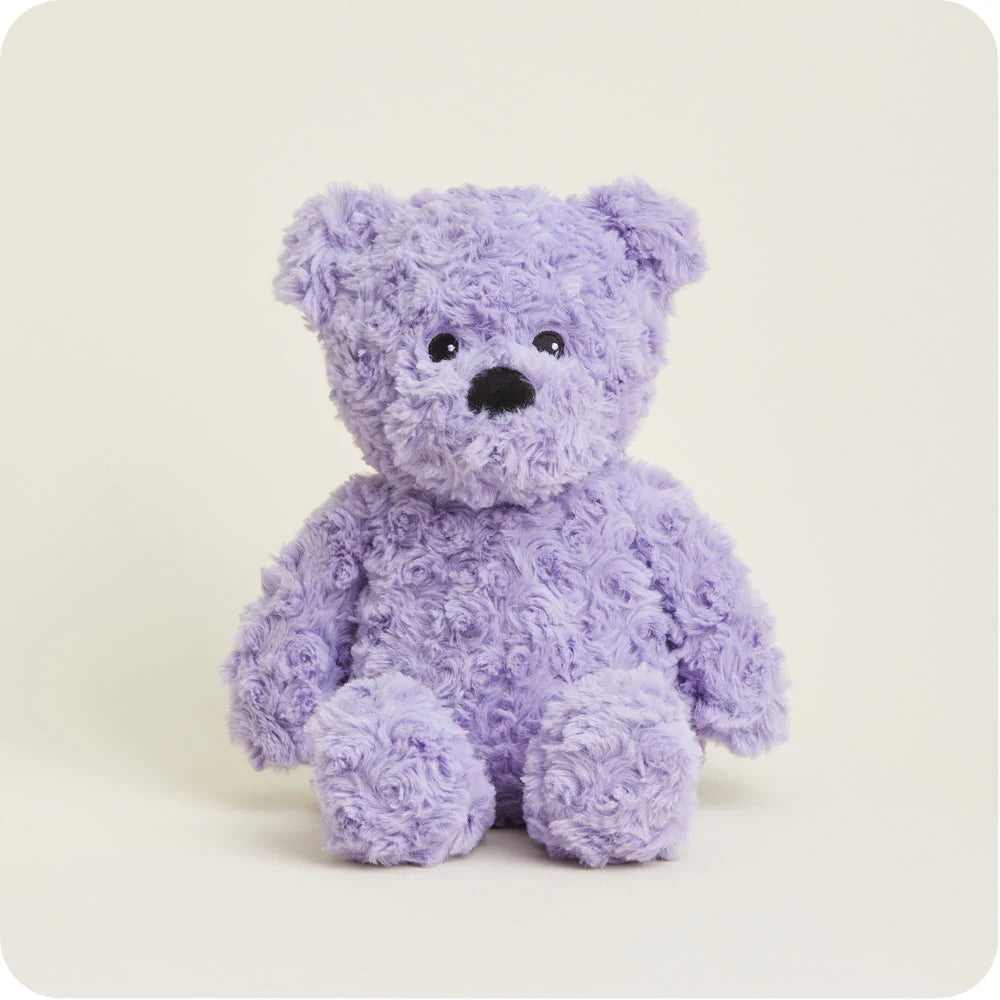 Warmies - Putple Curly Bear
