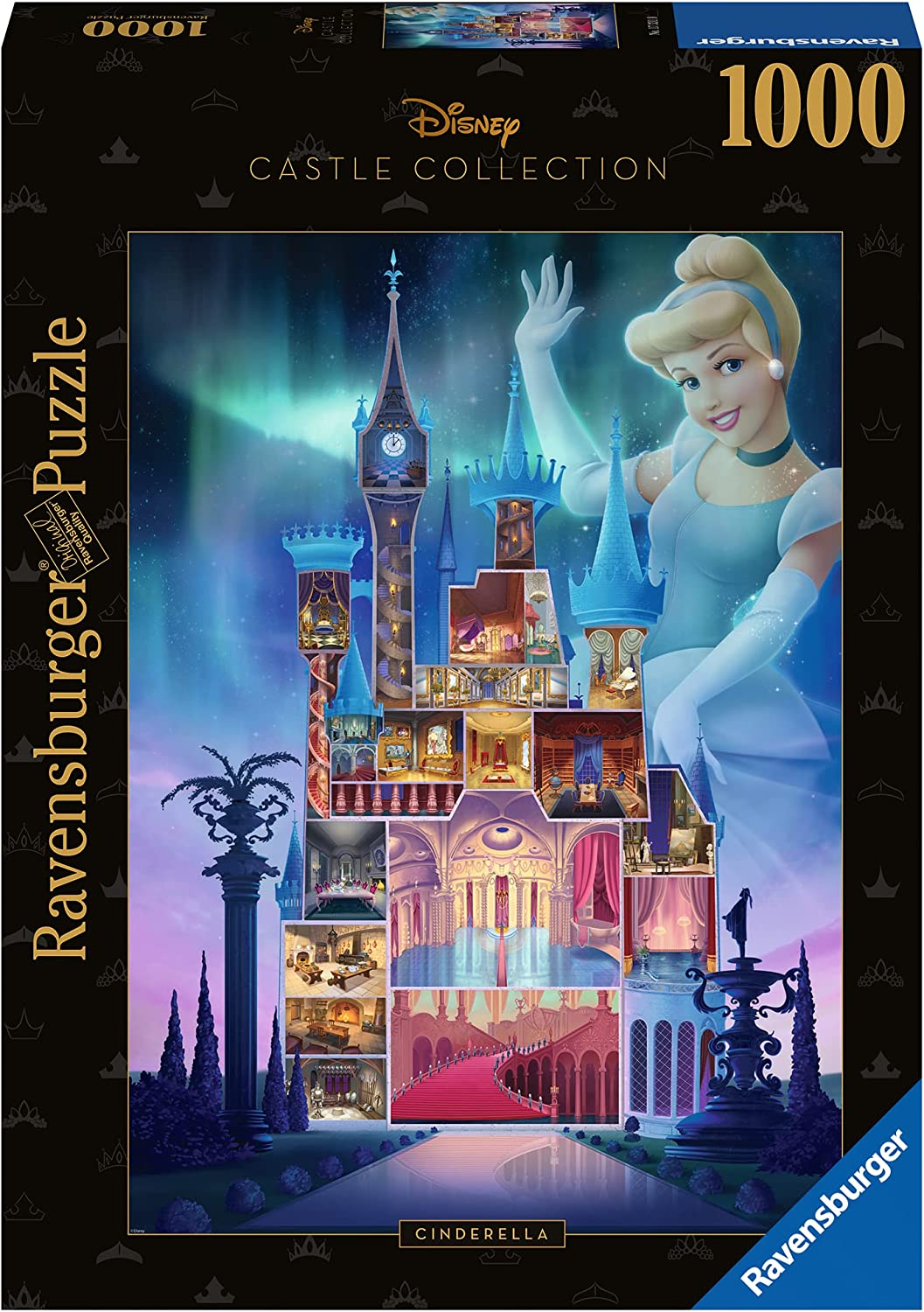 1000pc Disney Castle Cinderell