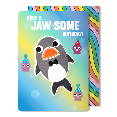Stick with Me- Shark Puffy