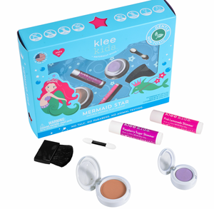 Klee Kids Natural Mineral Play Makeup Kit Mermaid Star