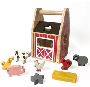 Barnyard Shape Sorter