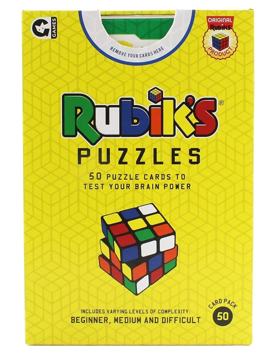 Rubik's Puzzle Cards - Gingerbread House Toys