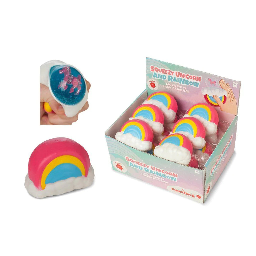 Squeezy Unicorn & Rainbows
