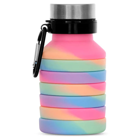 Water Bottle - Happy Stripe
