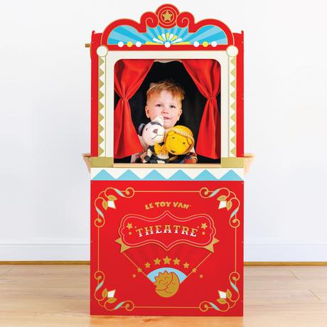 Wooden Showtime Puppet Theatre