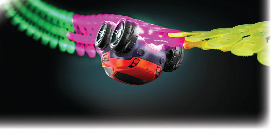 Neon Glow Twister Tracks 3D