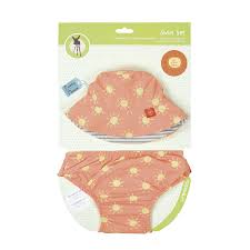 Swim diaper & Hat - Sun