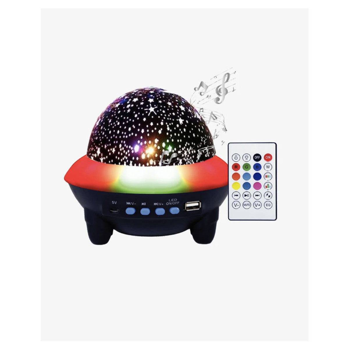 LED Starlight Sound Speaker