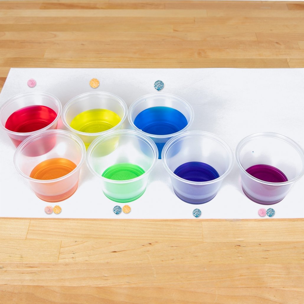 Color Fizzing Tables