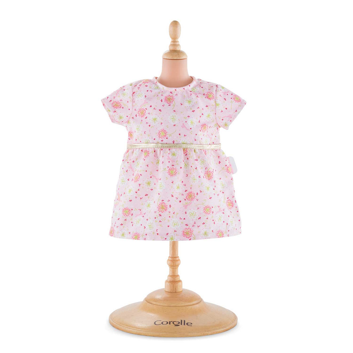 14" Pink Eyelet Dress