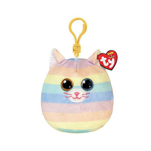 Squish-a-Boo Keychain -Heather